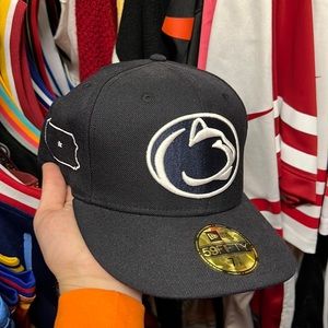 Penn State embroidered New Era Fitted Hat